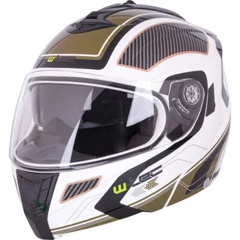 W-Tec NK-839 S-Cape White Olive Helma na motorku W-Tec NK-839 S-Cape White Olive