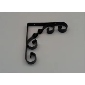 Herní konzole Kvalitní konzole pod poličku černá - 160mm