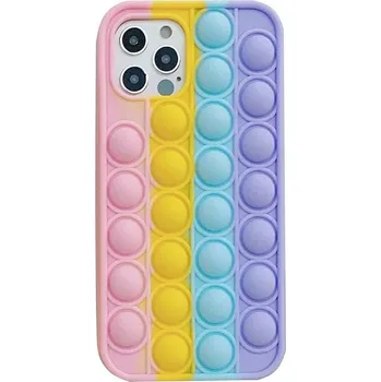 Kryt Samsung Galaxy A72 Flexible Push Bubble Case pink, yellow, blue, purple