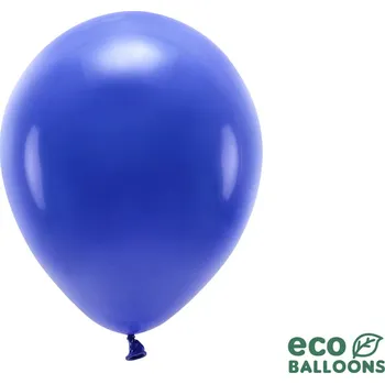 Balónek Latexové balónky pastelové Eco - tmavě modré 10ks 30cm