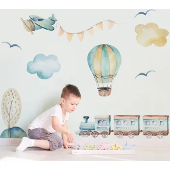 Samolepící dekorace DEKORACJAN Samolepky dopravní prostředky