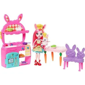 ENCHANTIMALS DOMÁCÍ POHODA varianta zajíček s kuchyňkou