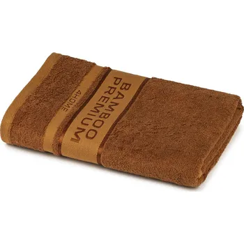 Osuška 4Home Osuška Bamboo Premium hnědá, 70 x 140 cm