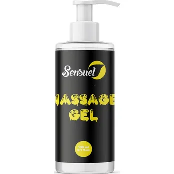 Lubrikační gel SENSUEL LUBRIKAČNÍ MASSAGE GEL BLACK 150ML