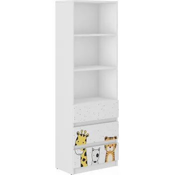 Knihovna Dětský regál B3 - MINI ZOO