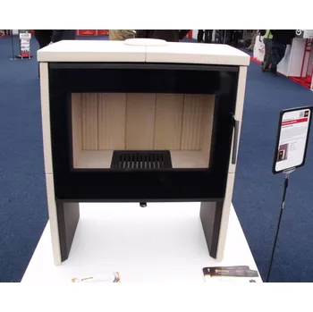 Krbová kamna ROMOTOP RIANO N 02 keramika perlová 95508 - krbová kamna