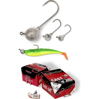 Rybářský háček Quantum Jigová Hlava Cast 50 Degree 25g Hmotnost: 25g, Velikost háčku: #6/0