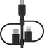 Datový kabel Belkin Boost Charge USB A/USB C/Micro-USB B/Lightning 1 m černý