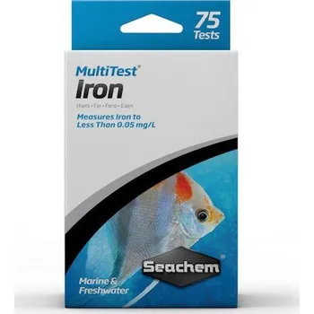 Akvarijní chemie Seachem MultiTest Fe Železo