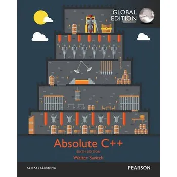 Cizojazyčná kniha Absolute C++, Global Edition - Savitch, Walter a Mock, Kenrick