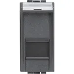 Bticino Living.Light zásuvka kategorie 6 UTP 1modul Antracit L4279C6