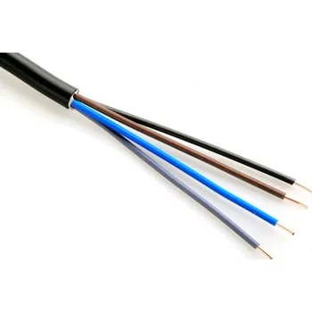elektrický kabel Kabel CYKY-O 4x1,5 (CYKY 4Dx1,5) metráž