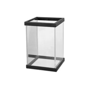 Akvárium Betárium šedé 15×14×17cm