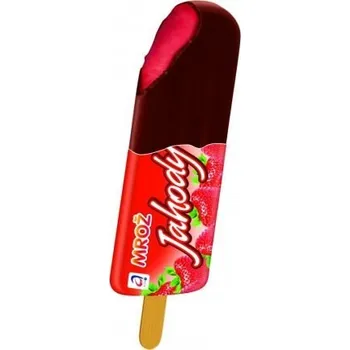 Zmrzlina PRIMA Mrož 60 ml jahodový v kakaové polevě