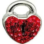 Stříbrný navlékací přívěsek zámeček