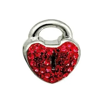 Přívěsek Stříbrný navlékací přívěsek zámeček