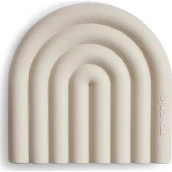 Mushie Silikonové kousátko Rainbow Shifting-sand