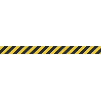 Kancelář Protiskluzový výstražný pás na schody, žlutočerný