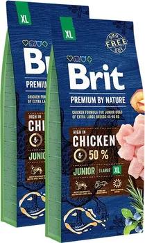 Krmivo pro psa Brit Premium by Nature Junior XL