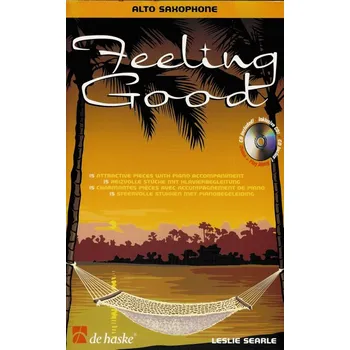 Hudebniny FEELING GOOD + CD / alto saxofon a klavír