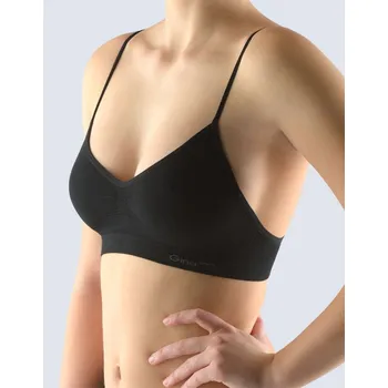 Gina Krátký top 07010P Barva/Velikost: černá / M/L