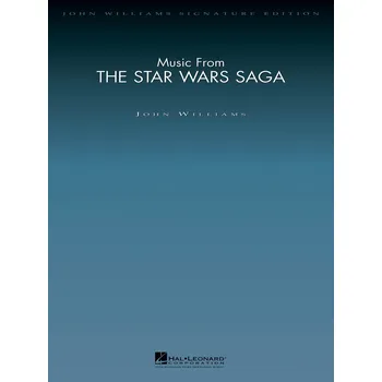 Music from THE STAR WARS SAGA - full orchestra / partitura + party