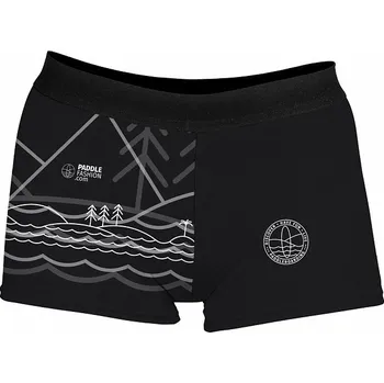 Dámské kraťasy Kraťasy dámské elastické PADDLEBOARDING BLACK - velikost: 38