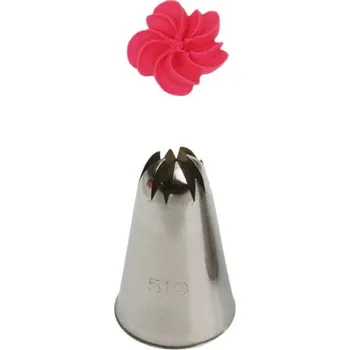 Decora Decora trezírovací špička - kapková - řezaná uzavřená č.2F / 510