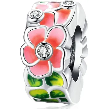 Přívěsek Bamoer stříbrný přívěsek Jarní kvítí