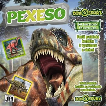 Pexeso JIRI MODELS Pexeso v sešitu Dinosauři