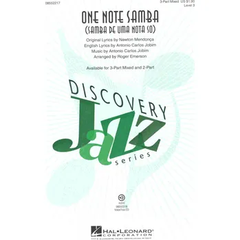 ONE NOTE SAMBA / 3-PART MIX* + piano/chords