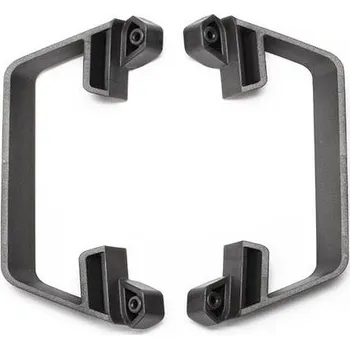 RC náhradní díl Traxxas Traxxas boční nárazníky LCG šasi šedé