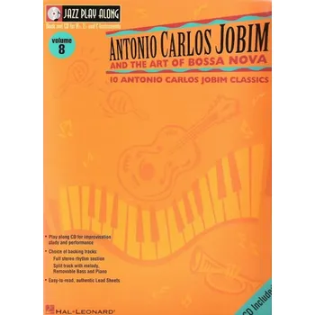 Jazz Play Along 8 - Antonio Carlos Jobim + CD