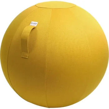 Obývací pokoj Hořčicově žlutý sedací / gymnastický míč VLUV LEIV Ø 65 cm