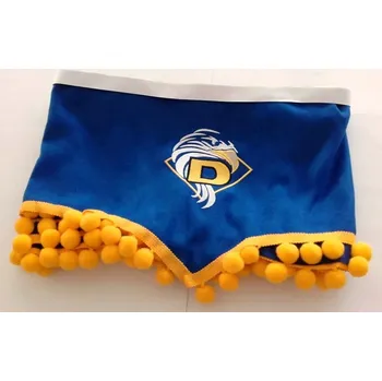 Stínítko do auta Kompletní sada závěsů pro DAF, barva modrá a žluté bambule