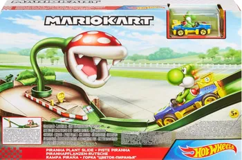 Set autodráh Hot Wheels Mario Kart Piraně