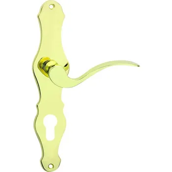 Cobra Münster PZ90 OLV C0710226 mosaz leštěná Dveřní kování Cobra Münster PZ90 OLV C0710226 mosaz leštěná