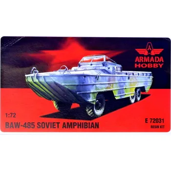Plastikový model Armada Hobby 1/72 BAW-485 Soviet Amphibian (resin kit)