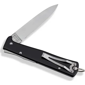 Pracovní nůž Nůž MERCATOR 10-436_rg_R s klipem nerezová čepel 1.4034 (MERCATOR MIT CLIP Artikel-Nr.: 10-436_rg_R rostfreier Stahl 1.4034)