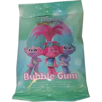 Bonbon Trolls bonbóny 75g s příchutí Bubble gum