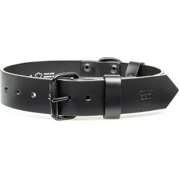 Obojek pro psa Kožený obojek černý 40 mm - OBV.100165 CER Velikost (obvod v cm): 50 - 60 cm