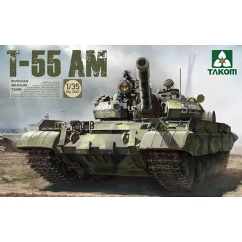 Takom T-55 AM Russian Medium Tank 1:35