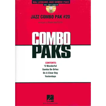 JAZZ COMBO PAK 20 + Audio Online / malý jazzový soubor