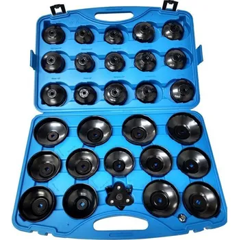 Sada klíčů na povolování olejových auto filtrů 30dílů