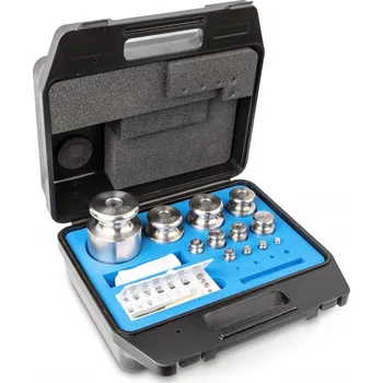 Dílna Sada zkušebního závaží Kern 1 g - 1 kg, OIML M1 s možností akreditované kalibrace