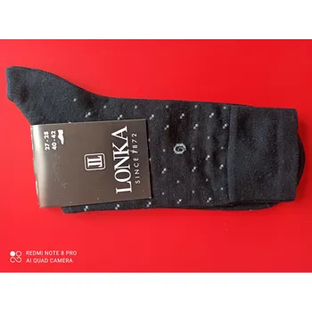 Pánské ponožky DEOLIFIL-pánské ponožky LONKA 43-45 (29-30) (luxusní pánské ponožky z mercerované bavlny)