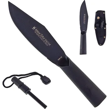 kapesní nůž CHZ Pevný nůž "KNIFE OR SPEAR" s křesadlem