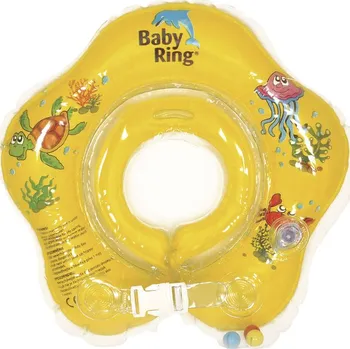 Nafukovací kruh Baby Ring Babypoint žlutý