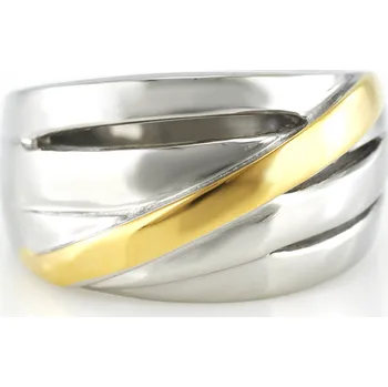 Souprava šperků MPM Prsten z chirurgické oceli Ring 7510 - size 55