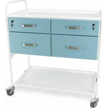 VÍCEÚČELOVÝ LÉKAŘSKÝ VOZÍK JUVW5 Barva: Modrá